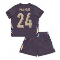 Engleska Cole Palmer #24 Gostujuci Dres za djecu EP 2024 Kratak Rukav (+ Kratke hlače)